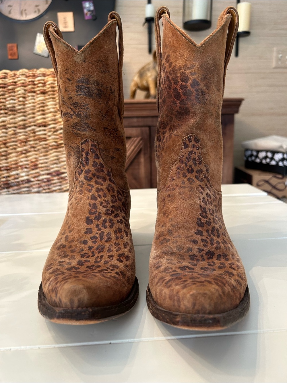 Old Gringo Leopardito Snip Toe Boots
